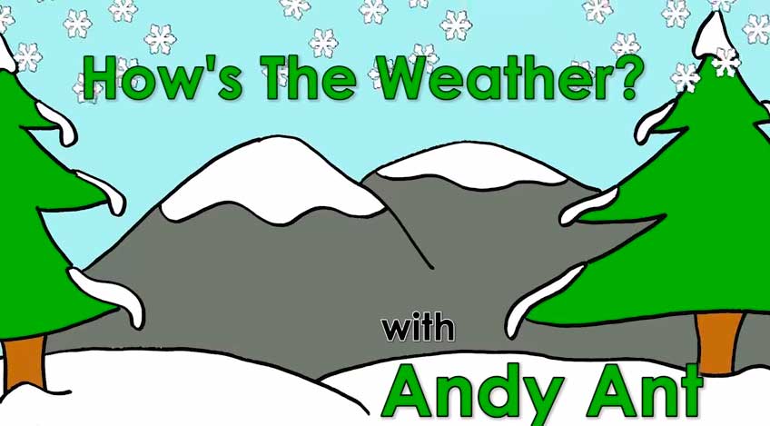 How's the Weather? vídeo para aprender el tiempo meteorológico en inglés