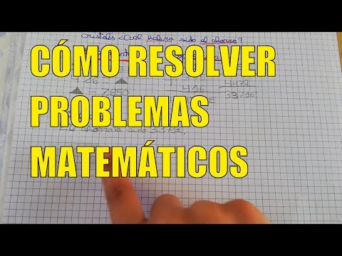 Cómo resolver problemas matemáticos