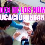 Ordenar los números | Educación infantil 3 años