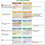 Calendario escolar por provincias 2020-2021 para la comunidad autónoma de Andalucía