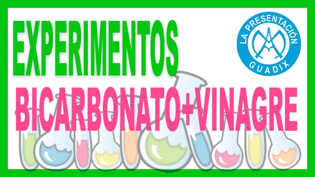 EXPERIMENTO bicarbonato mas vinagre
