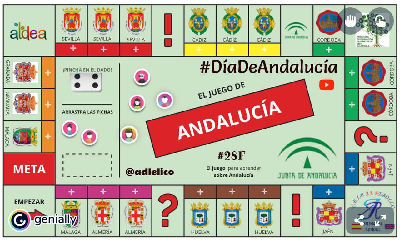 Juego interactivo para el Día de Andalucía