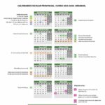 Calendario escolar Granada 2023-2024