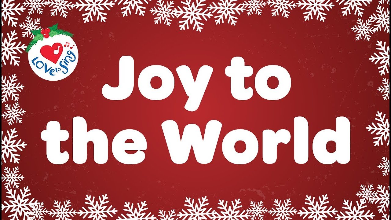 Joy to the World - Canción en inglés de Navidad